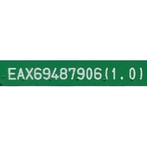MAIN PARA TV LG  / NUMERO DE PARTE EBT66629807 / EAX69487906(1.0) / 66465101 / 33134702 / PANEL NC600TQG-VSKH1 / DISPLAY JE601R3HD27 / MODELO 60UP8000PUR.AUSMLKR	